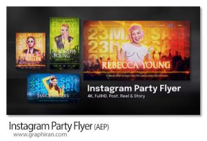 دانلود پروژه افترافکت تیزر موزیک Instagram Party Flyer دانلود پروژه افترافکت تیزر موزیک Instagram Party Flyer