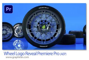 پروژه پریمیر لوگوموشن لاستیک ماشین Wheel Logo Reveal Premiere Pro پروژه پریمیر لوگوموشن لاستیک ماشین