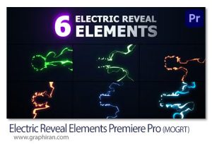 دانلود افکت های الکتریکی برای پریمیر Electric Reveal Elements Premiere Pro دانلود افکت های الکتریکی برای پریمیر Electric Reveal Elements Premiere Pro