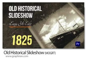 پروژه پریمیر اسلایدشو تاریخی قدیمی Old Historical Slideshow Premiere Pro پروژه پریمیر اسلایدشو تاریخی قدیمی Old Historical Slideshow