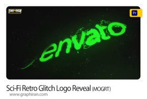 پروژه پریمیر لوگوموشن علمی تخیلی گلیچ قدیمی Sci-Fi Retro Glitch Logo Reveal پروژه پریمیر لوگوموشن علمی تخیلی گلیچ قدیمی Sci-Fi Retro Glitch Logo Reveal