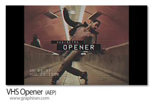 دانلود پروژه افترافکت اوپنر VHS قدیمی VHS Opener After Effects دانلود پروژه افترافکت اوپنر VHS قدیمی VHS Opener