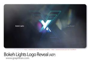 پروژه افترافکت لوگوموشن نورهای بوکه Bokeh Lights Logo Reveal پروژه افترافکت لوگوموشن نورهای بوکه Bokeh Lights Logo Reveal