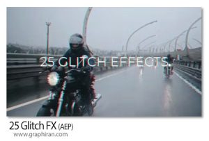 دانلود 25 افکت گلیچ و نویز افترافکت Glitch FX دانلود 25 افکت گلیچ و نویز افترافکت Glitch FX
