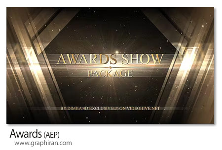 پروژه افترافکت پکیچ برنامه اهدای جوایز و معرفی نامزدها Awards