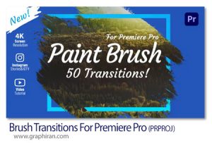 دانلود 50 ترانزیشن پریمیر براش Brush Transitions For Premiere Pro دانلود 50 ترانزیشن براش پریمیر Brush Transitions For Premiere Pro