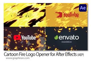 پروژه افترافکت اوپنر لوگو با افکت آتش کارتونی Cartoon Fire Logo Opener for After Effects پروژه افترافکت اوپنر لوگو با افکت آتش کارتونی Cartoon Fire Logo Opener for After Effects
