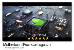 پروژه افترافکت نمایش لوگو روی پردازنده کامپیوتر Motherboard Processor Logo پروژه افترافکت نمایش لوگو روی پردازنده کامپیوتر Motherboard Processor Logo