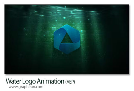 دانلود پروژه افترافکت لوگوموشن زیر آب Water Logo Animation