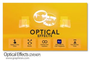 دانلود افکت های شیشه ای افترافکت Optical Effects دانلود افکت های شیشه ای افترافکت Optical Effects