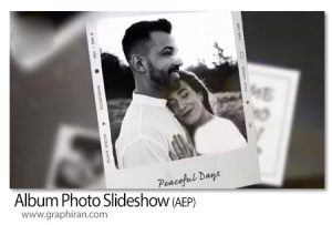 پروژه افترافکت اسلایدشو عکس آلبوم Album Photo Slideshow پروژه افترافکت اسلایدشو عکس آلبوم Album Photo Slideshow