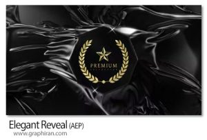 پروژه افتر افکت نمایش لوگو روی پارچه مشکی لاکچری Elegant Reveal پروژه افتر افکت نمایش لوگو روی پارچه مشکی لاکچری Elegant Reveal