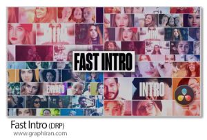 پروژه داوینچی ریزالو اینترو سریع Fast Intro For DaVinci Resolve پروژه داوینچی ریزالو اینترو سریع Fast Intro For DaVinci Resolve