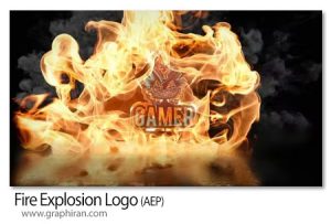 پروژه افتر افکت لوگوموشن انفجار و آتش Fire Explosion Logo پروژه افتر افکت لوگوموشن انفجار و آتش Fire Explosion Logo