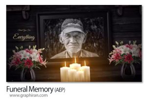 پروژه افتر افکت آگهی ترحیم Funeral Memory پروژه افتر افکت آگهی ترحیم Funeral Memory