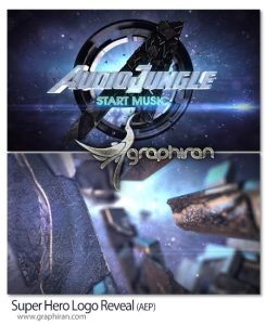 پروژه افتر افکت لوگوموشن ابر قهرمانی Super Hero Logo Reveal پروژه افتر افکت لوگوموشن ابر قهرمانی Super Hero Logo Reveal