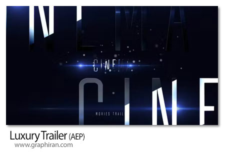 دانلود پروژه افتر افکت تریلر لاکچری Luxury Trailer