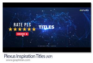 پروژه افتر افکت تایتل های پلکسوس Plexus Inspiration Titles پروژه افتر افکت تایتل های پلکسوس Plexus Inspiration Titles