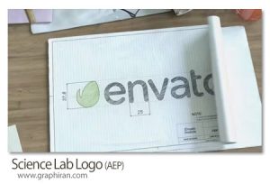 پروژه افتر افکت لوگوموشن آزمایشگاه علمی Science Lab Logo پروژه افترافکت لوگوموشن آزمایشگاه علمی Science Lab Logo