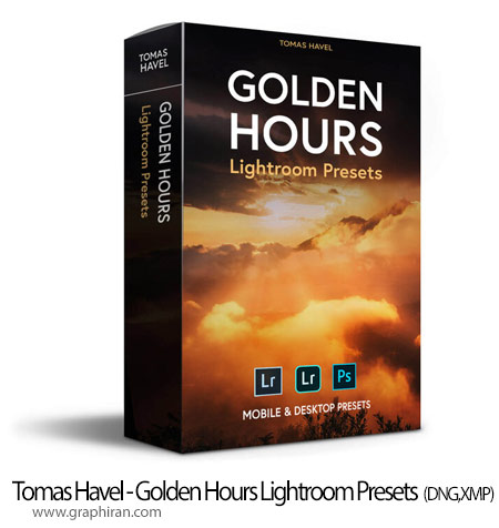 پریست های لایت روم دسکتاپ و موبایل طبیعت Tomas Havel - Golden Hours Lightroom Presets
