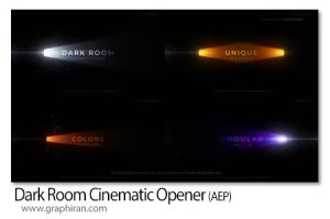 پروژه افتر افکت اوپنر سینمایی اتاق تاریک Dark Room Cinematic Opener پروژه افتر افکت اوپنر سینمایی اتاق تاریک Dark Room Cinematic Opener