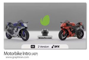 پروژه افتر افکت اینترو موتورسیکلت Motorbike Intro پروژه افتر افکت اینترو موتورسیکلت Motorbike Intro