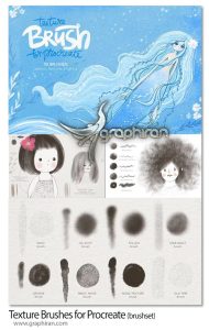 دانلود براش های تکسچر پروکریت Texture Brushes Procreate دانلود براش های تکسچر پروکریت Texture Brushes for Procreate