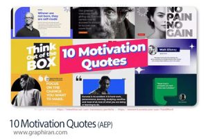 پروژه افتر افکت جملات و نقل قول های انگیزشی Motivation Quotes پروژه افتر افکت جملات و نقل قول های انگیزشی Motivation Quotes