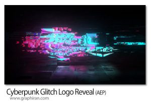 پروژه افتر افکت لوگوموشن سایبرپانک گلیچ Cyberpunk Glitch Logo Reveal پروژه افترافکت لوگوموشن سایبرپانک گلیچ Cyberpunk Glitch Logo Reveal
