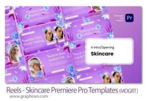 پروژه پریمیر ریلز اینستاگرام مراقبت پوست Reels - Skincare Premiere Pro Templates پروژه پریمیر ریلز اینستاگرام مراقبت پوست Reels - Skincare Premiere Pro Templates
