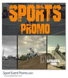 پروژه افترافکت پرومو ایونت ورزشی Sport Event Promo پروژه افترافکت پرومو ایونت ورزشی Sport Event Promo