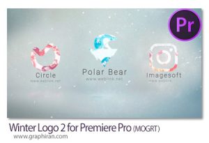 پروژه پریمیر لوگوموشن زمستانی Winter Logo 2 for Premiere Pro پروژه پریمیر لوگوموشن زمستانی Winter Logo 2 for Premiere Pro