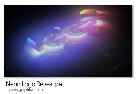 دانلود پروژه افترافکت لوگوموشن نئون Neon Logo Reveal After Effects