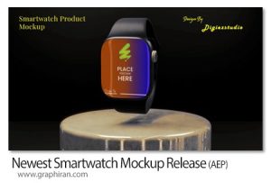 پروژه افترافکت موکاپ ساعت هوشمند Newest Smartwatch Mockup Release پروژه افترافکت موکاپ ساعت هوشمند Newest Smartwatch Mockup Release