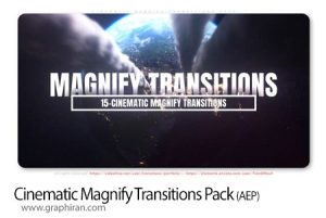 دانلود ترانزیشن های افترافکت بزرگنمایی سینمایی Cinematic Magnify Transitions Pack دانلود ترانزیشن های افترافکت بزرگنمایی سینمایی Cinematic Magnify Transitions Pack