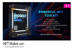 دانلود کیت ساخت NFT در افترافکت NFT Maker دانلود کیت ساخت NFT در افترافکت NFT Maker