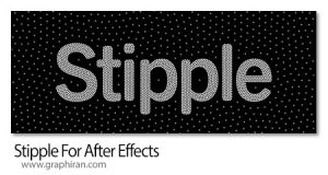 دانلود Stipple v1.0.5 Win/Mac اسکریپت افترافکت نقطهگذاری تصویر دانلود Stipple