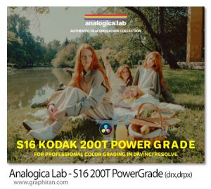 پریست های داوینچی ریزالو کالرگریدینگ سینمایی Analogica Lab - S16 200T PowerGrade پریست های داوینچی ریزالو کالرگریدینگ سینمایی Analogica Lab - S16 200T PowerGrade