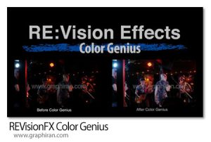 دانلود REVisionFX Color Genius Plus 2025.11 پلاگین افترافکت و پریمیر تصحیح رنگ با هوش مصنوعی دانلود REVisionFX Color Genius