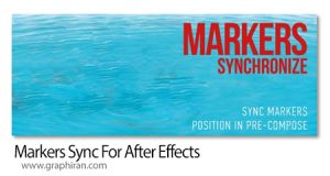 دانلود Markers Sync v1.2 Win/Mac اسکریپت افترافکت سینک مارکرها در چندین کامپوزیشن دانلود Markers Sync