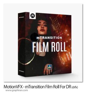 دانلود ترانزیشن های فیلم برای داوینچی ریزالو MotionVFX - mTransition Film Roll For DaVinci Resolve دانلود ترانزیشن های فیلم برای داوینچی ریزالو MotionVFX - mTransition Film Roll For DaVinci Resolve