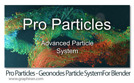 دانلود Pro Particles - Geonodes Particle System