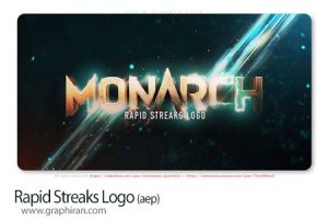 پروژه افترافکت لوگوموشن خطوط با حرکت سریع Rapid Streaks Logo پروژه افترافکت لوگوموشن خطوط با حرکت سریع Rapid Streaks Logo