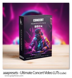 دانلود پریست های کالرگریدینگ کنسرت موسیقی aaapresets - Ultimate Concert Video LUTs دانلود پریست های کالرگریدینگ کنسرت موسیقی aaapresets - Ultimate Concert Video LUTs