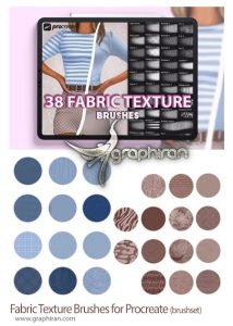 دانلود 38 براش پروکریت بافت پارچه Fabric Texture Brushes for Procreate دانلود 38 براش پروکریت بافت پارچه Fabric Texture Brushes for Procreate