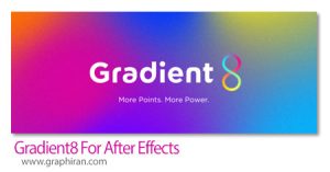 دانلود Gradient8 v1.4 اسکریپت افترافکت ساخت گرادینت انیمیشن دانلود Gradient8