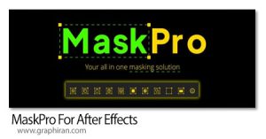 دانلود MaskPro v1.1 Win/Mac اسکریپت افترافکت ساخت ماسک های پیشرفته دانلود MaskPro