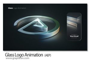 پروژه افترافکت نمایش انیمیشن لوگو شیشه ای Glass Logo Animation پروژه افترافکت نمایش انیمیشن لوگو شیشه ای Glass Logo Animation