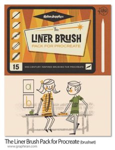 دانلود براش پروکریت جوهر و قلم واقعی The Liner Brush Pack for Procreate دانلود براش پروکریت جوهر و قلم واقعی The Liner Brush Pack for Procreate
