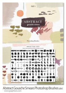 دانلود 165 براش فتوشاپ لکه گواش Abstract Gouache Smears Photoshop Brushes دانلود 165 براش فتوشاپ لکه گواش Abstract Gouache Smears Photoshop Brushes